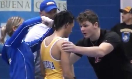Olympic wrestler criticizes haircut of high school wrestler
