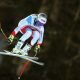 Corinne Suter claims victory in the downhill training as Lindsey Vonn is suffering from her knee ailment