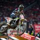 Supercross going with the best momentum through the stars signed off