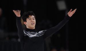 Nathan Chen straightly claims victory on the third national title with ease
