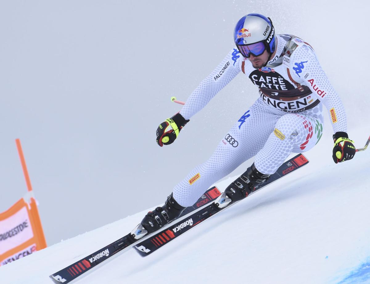 World Cup Downhill Practice won by Paris