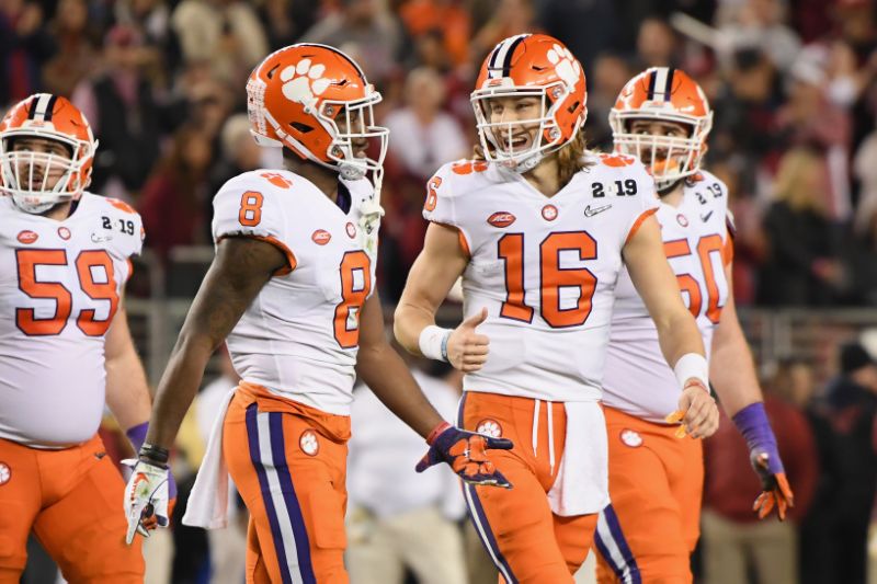 Clemson, Trevor Lawrence tasted the victory at national championship against Alabama