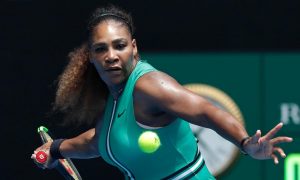 Serena Williams claims her participation in the fourth round of the Australian Opens