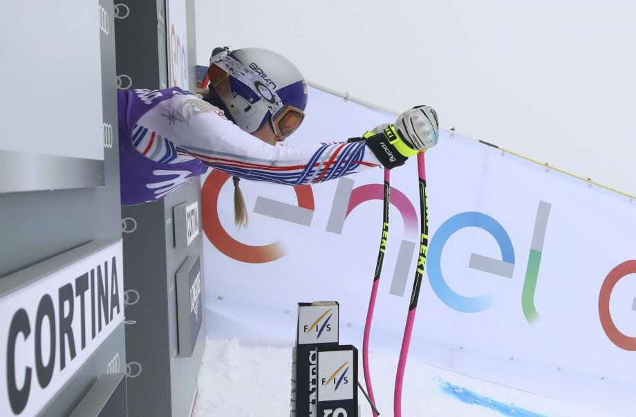 Lindsey Vonn took a few risks in this season’s 1st downhill training
