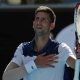 Updates of the performance of Novak Djokovic in the Australian opens