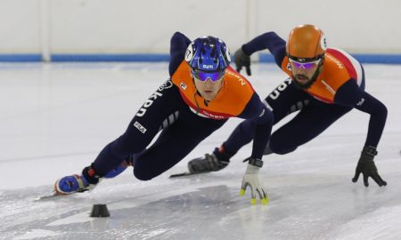 Short track skater Sjinkie Knegt suffers from serious burns