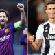 Cristiano Ronaldo tops in the charts of Serie charts and Lionel Messi is the best player in Europe
