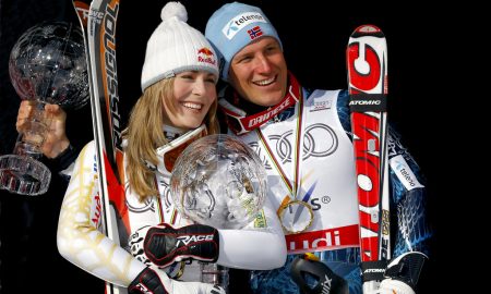 Lindsey Vonn and Aksel Lund Svindal