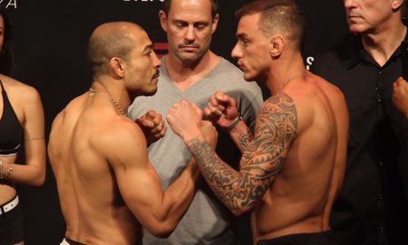 Aldo went for a grand celebration in crowd post commendable knockout of Moicano