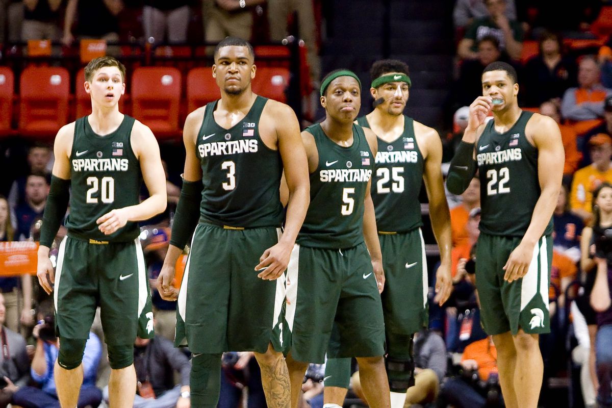 In the power ranking, Michigan State falls again