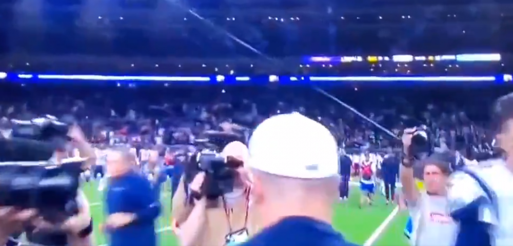 Bill Belichick Seemingly Tried To Run Right Past Bill O'Brien To Stop Shaking His Hand Following Losing (VIDEO)