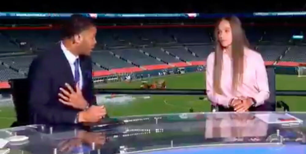 Soccer Announcer Apologises To Choke Female CoHost For