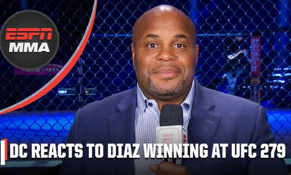 Daniel Cormier reacts to a “classic Nate Diaz” performance at UFC 279 ...