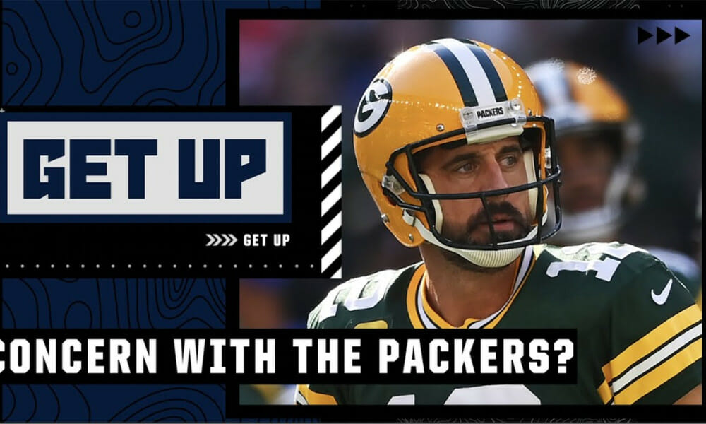 How much concern is there with the Packers right now? Get Up Crush That Sports