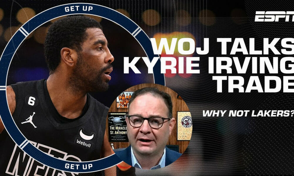 Woj explains why Kyrie Irving wasn't traded to the Lakers Get Up