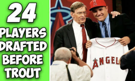 24 players selected Angels chose Mike Trout